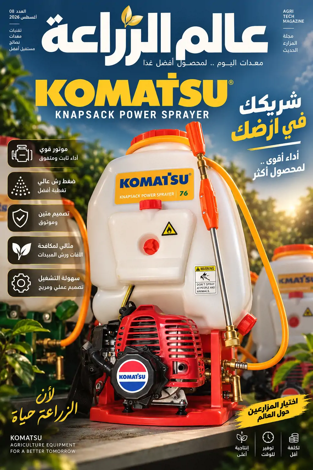 ماتور رش كوماتسو